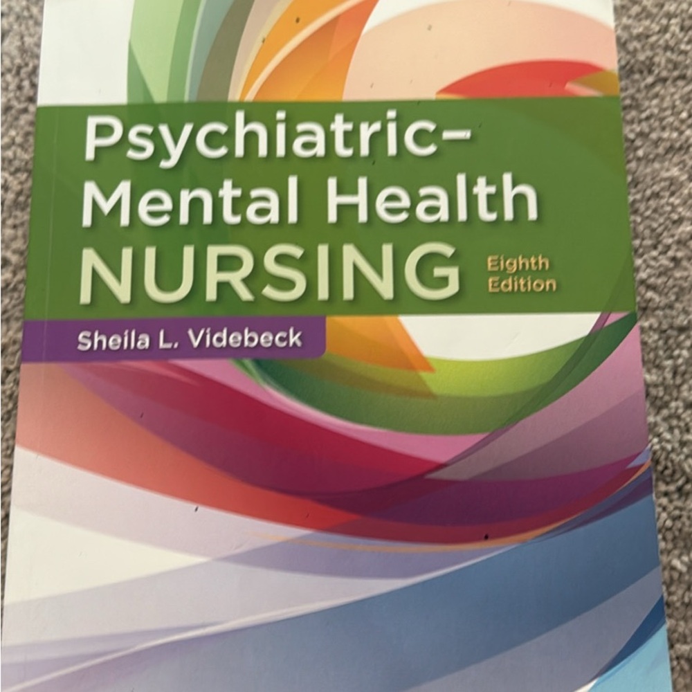 Psychiatric-Mental Health Nursing Eighth Edition Book